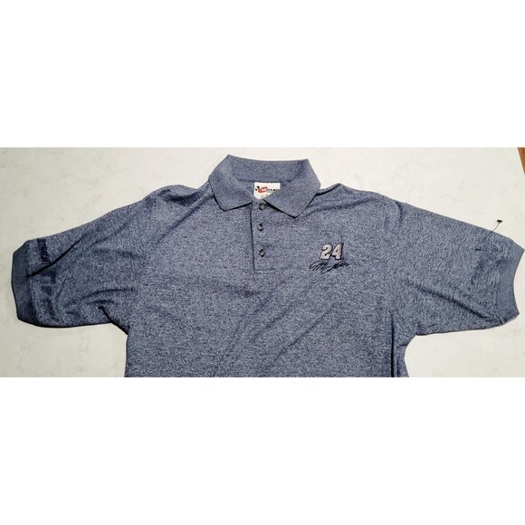 VTG 2004 Chase Authentics Jeff Gordon #24 NASCAR Golf Polo Shirt Medium NWOT - Picture 6 of 12